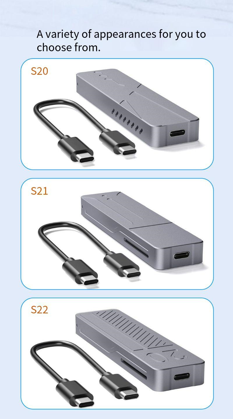 Gehaumluse-SATA-32-20Gbps-M2-NVME-SSD-Bakeey-Type-C-USB32-S20-S21-S22-fuumlr-externe-Festplattengeha-2006042-5